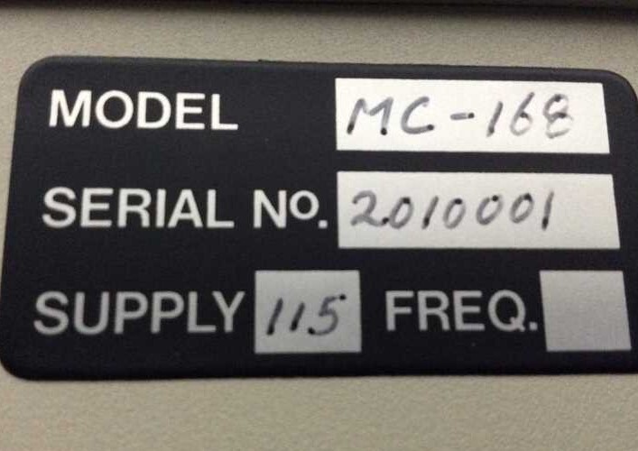 PTI Instruments MC168 Methanol Concentration Monitor and Controller