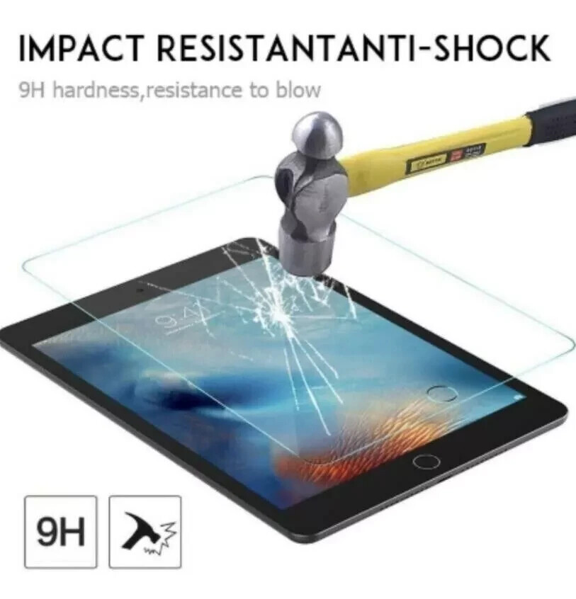 [25-Pack] HD Tempered GLASS Screen Protector for Apple iPad 5th & 6th Generation