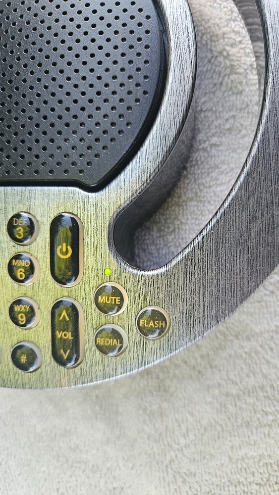 📞Spracht Aura Soho Conference Analog Phone • Includes hard case, long cable etc