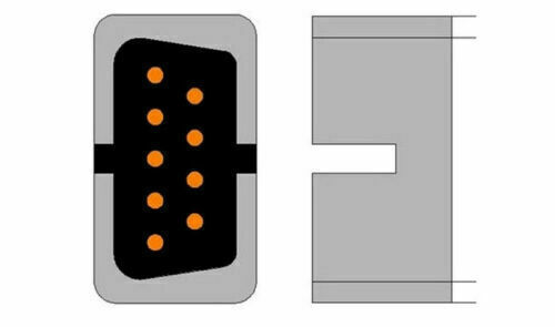 9 Pins Oximax Ear Lingual Sensor Fit for SpO2 Sensor