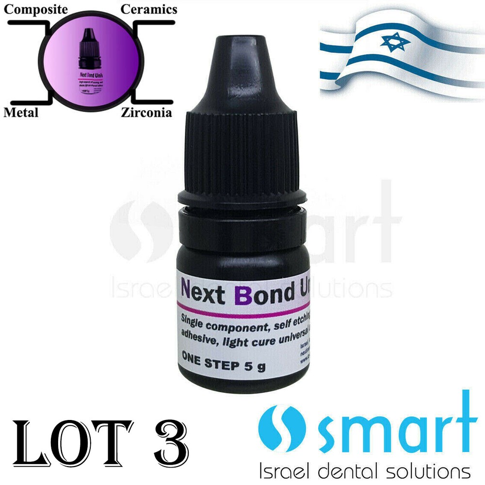 LOTx3 Dental Next Universal Single component adhesive bonding All in one self