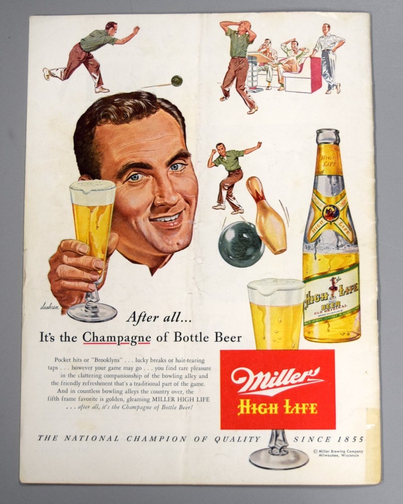 Los Angeles Rams Vs. Baltimore Colts December 5th 1953 Official Game Program