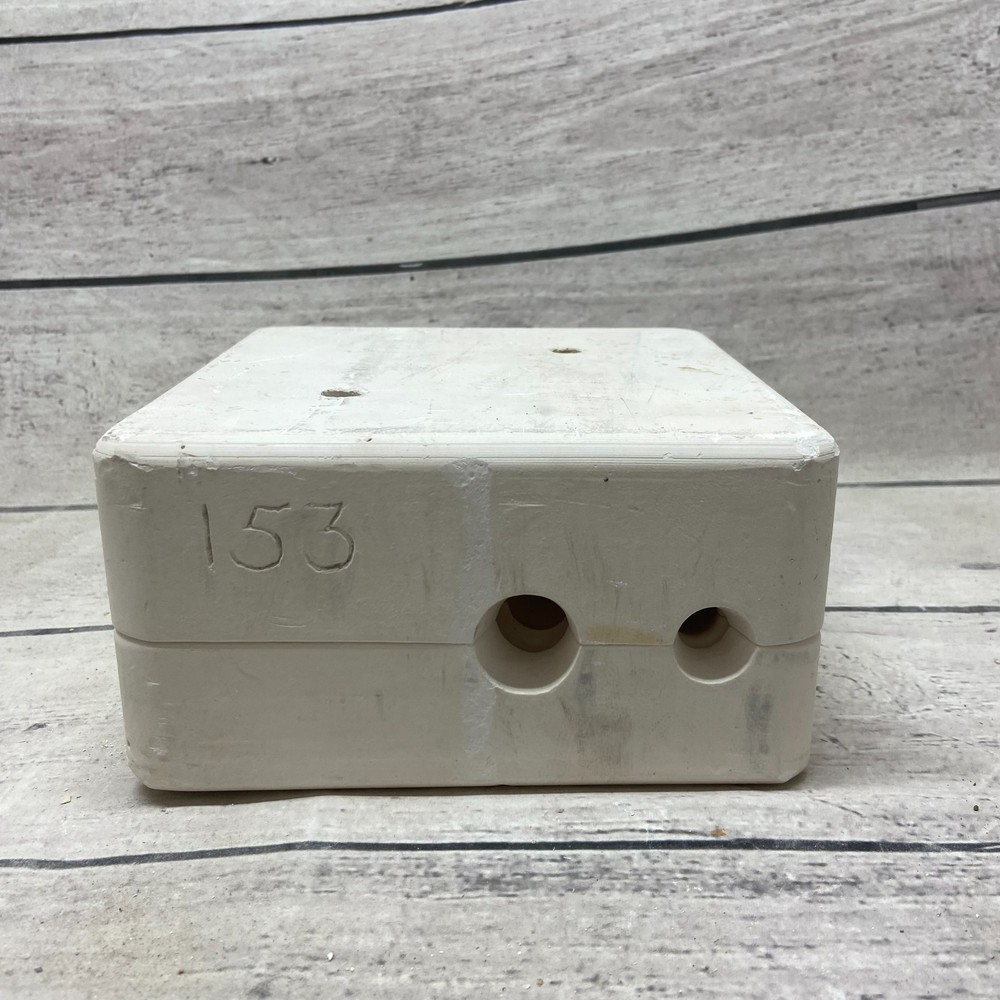Vintage 1964 Duncan Ceramic Casting Mold Compote With Cherub #153