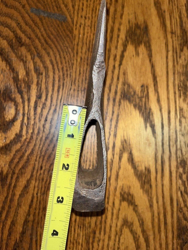 Vintage Unbranded Single Bit Axe Head 2 Lb 11 Oz
