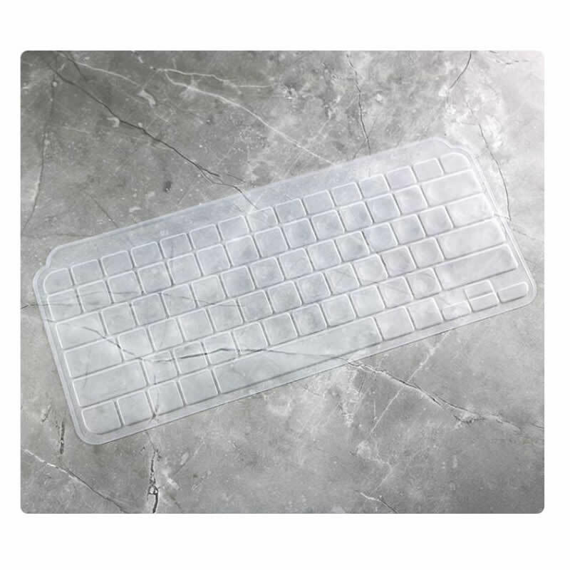 2 Pieces Clear Keyboard Cover Fit Logitech MX Keys Mini Bluetooth Keyboard