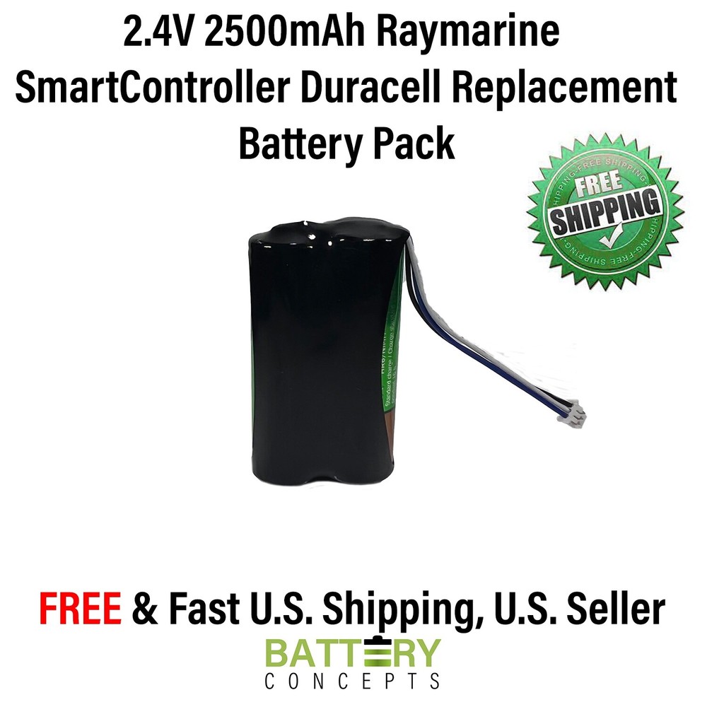 Raymarine Battery Pack for Smart Controller A18119 2.4V 2500mAh NiMH