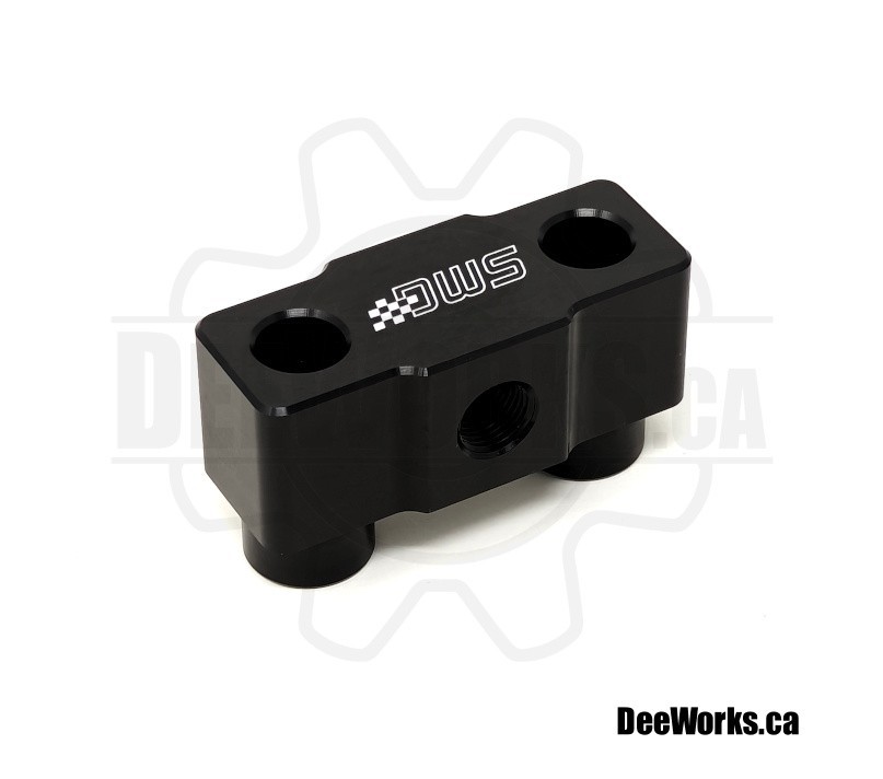 1 Port Remote Sensor Block Mount - Billet Aluminum