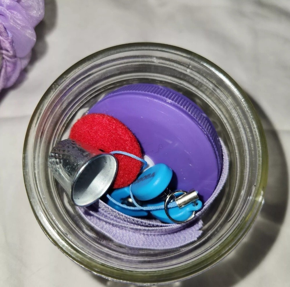 Unique Pin Cushion - Jelly Jar