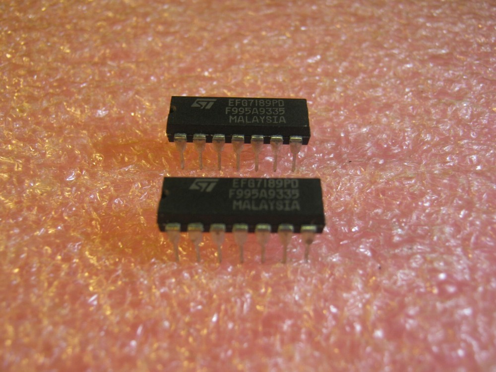 EFG7189PD Lot of 2 NOS from ST Micro