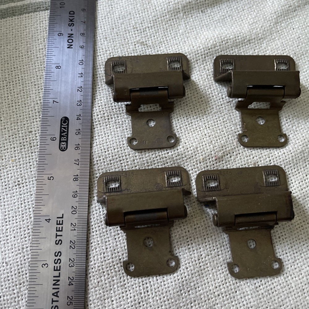 4 Old Hinges