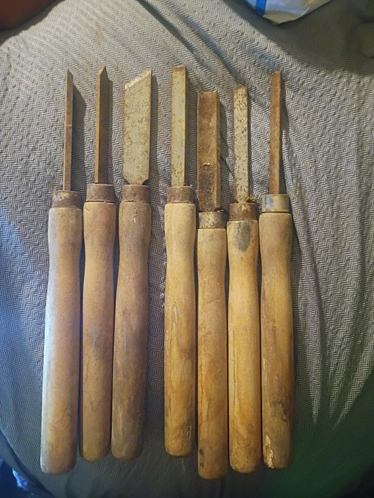 used wood carving chisel gouge tool set