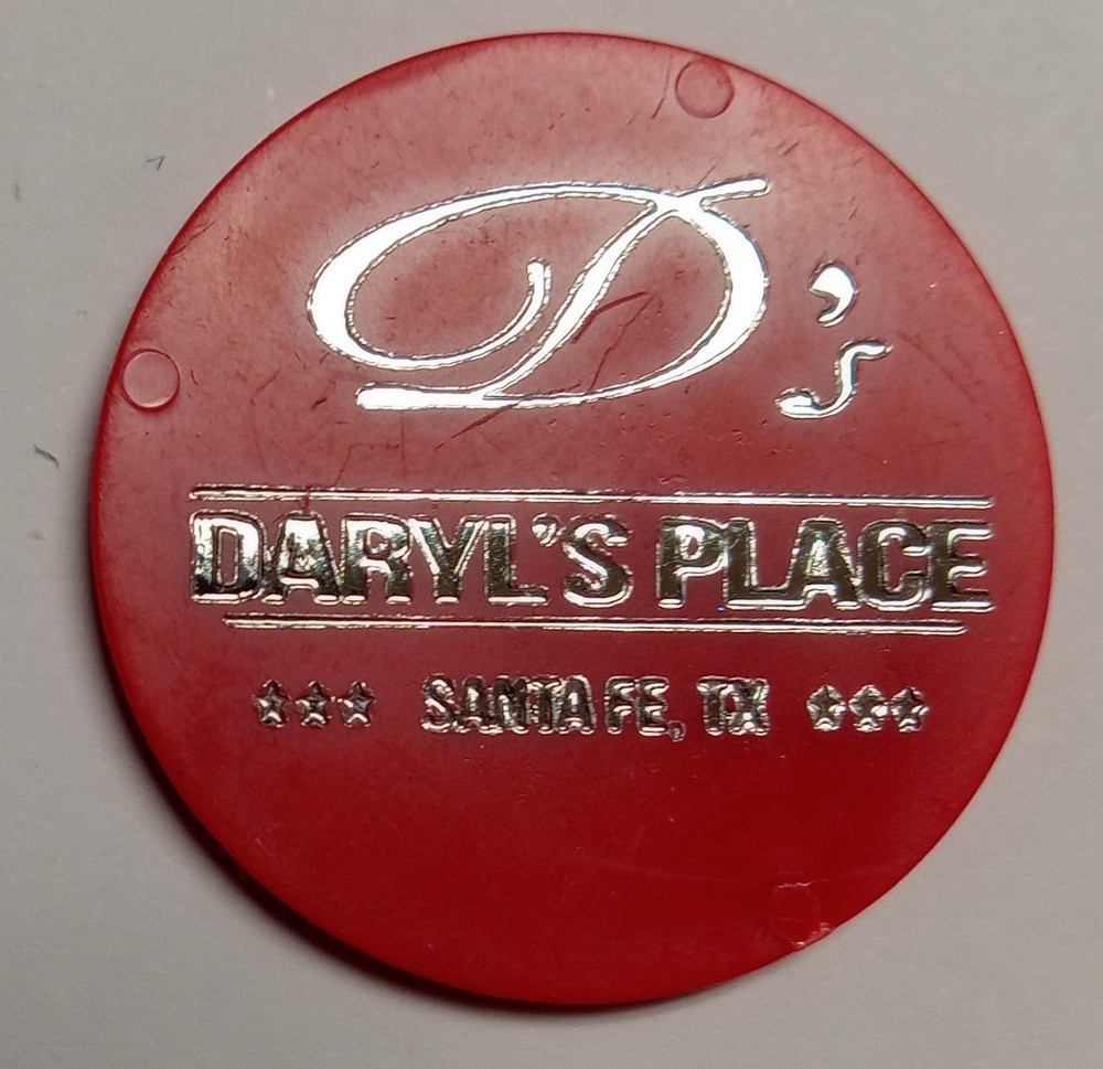 Plastic Trade Token Santa Fe Texas