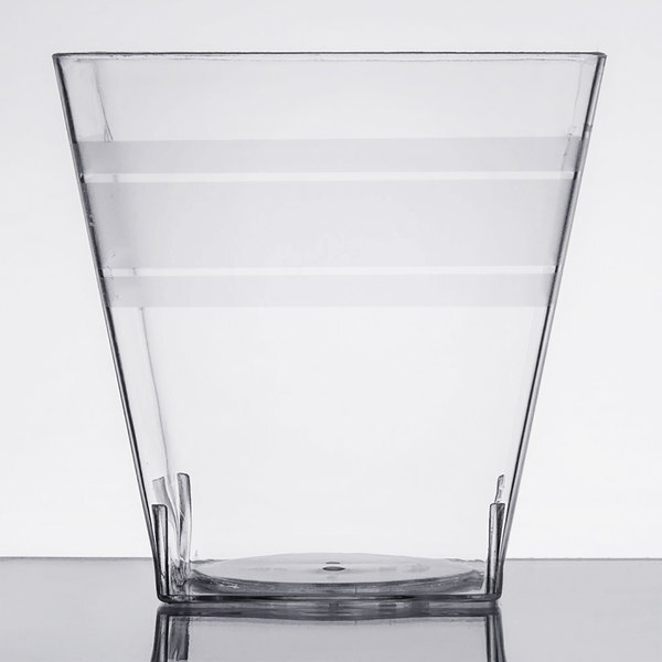 Fineline Settings 6403-CL, 5.4 Oz Tiny Temptations Clear Tiny Tumbler, 200/CS