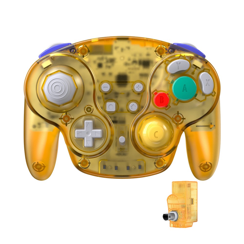 Wireless Gamecube Wii Controller Rechargeable & Rumble for Nintendo Gamecube