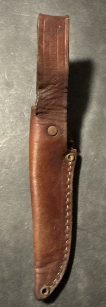 Vintage Knife Sheath - Leather