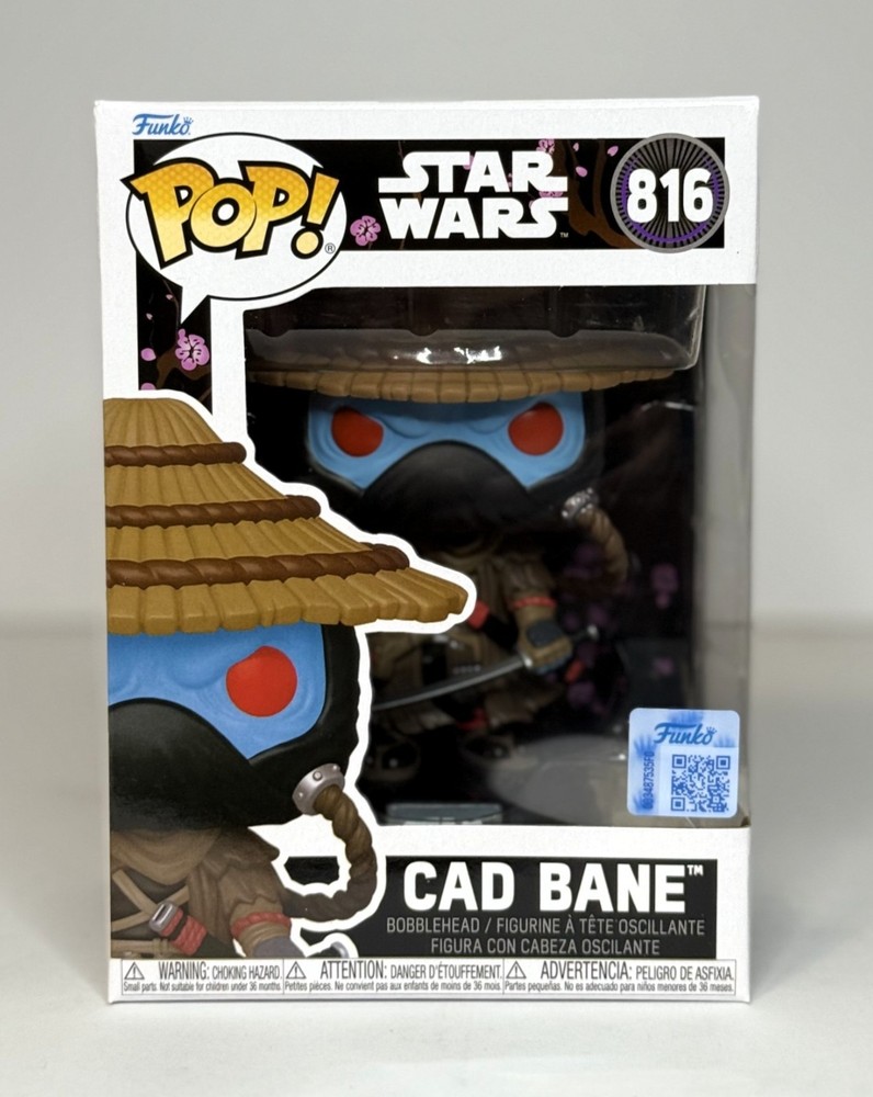 Funko POP! Star Wars Cad Bane Samurai Impressions #816 w/Protector
