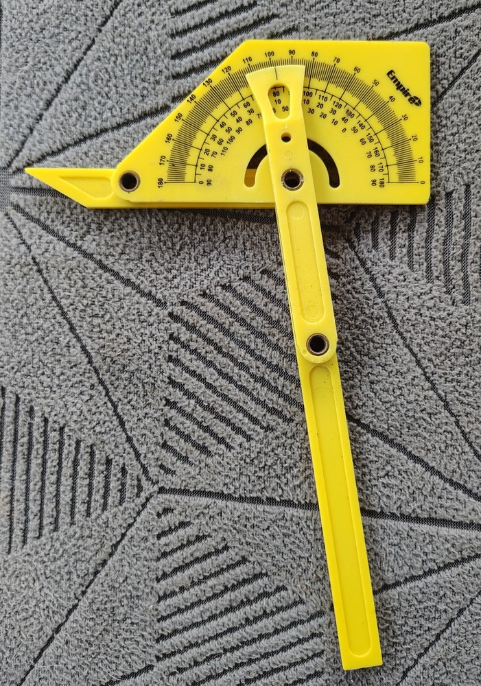🗽EMPIRE PROTRACTOR/ANGLE FINDER MACHINIST/TOOLMAKER