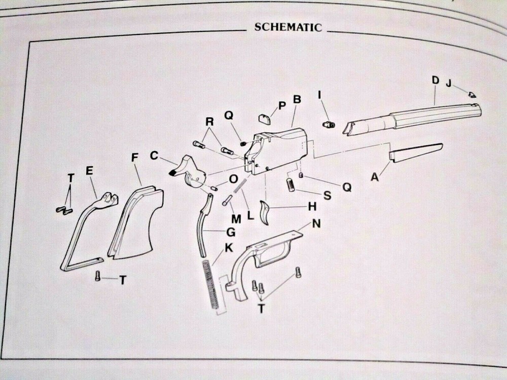 ASM CVA "Prospect Pistol" Trigger Spring Pin (Unused)