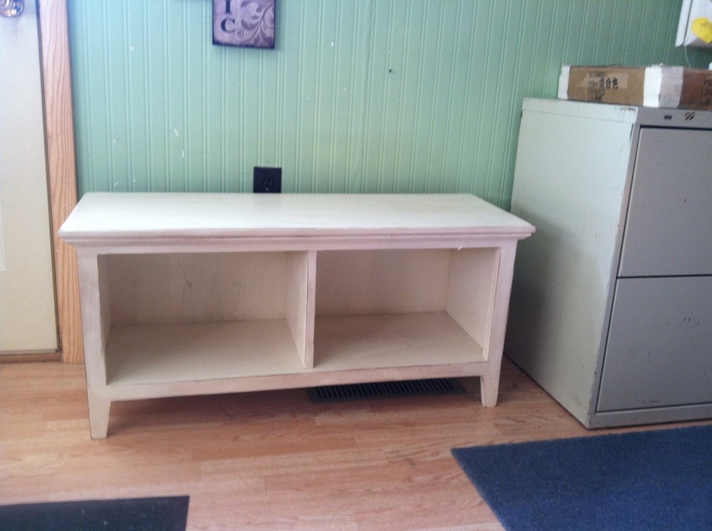 Cubby Hallway Storage Bench 2 Compartment Boot Bench