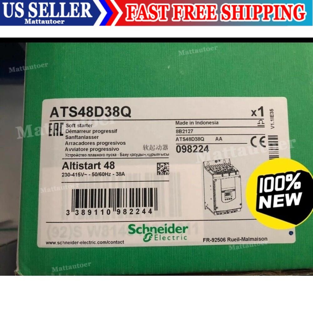 1PCS NEW ATS48D38Q Soft starter