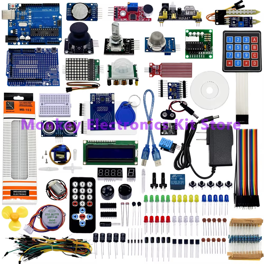 The Most Complete Kit for Arduino Uno/R3 Board Programming Project DIY Electroni