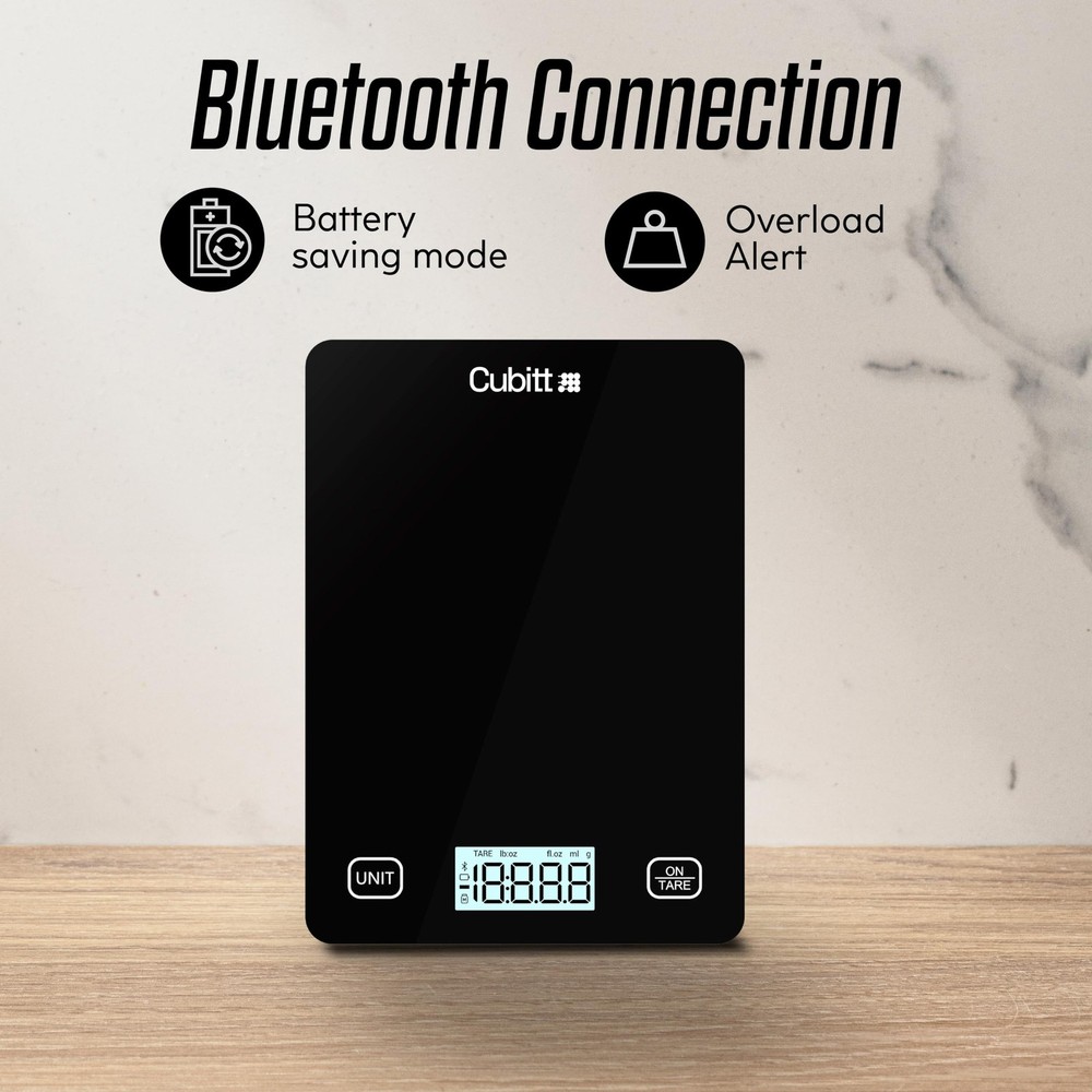 CUBITT Smart Kitchen Scale, Bluetooth Food Scale with Nutritional Calculator ...