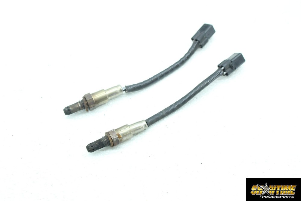 08-14 YAMAHA ROAD STAR XV1700 OXYGEN O2 EXHAUST GAS LAMBDA SENSOR SET
