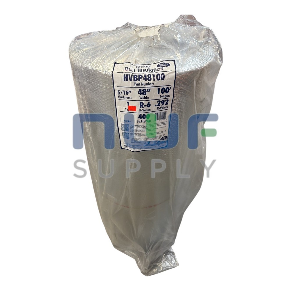 Reflectix HVBP48100 HVAC Double Bubble 4' x 100'