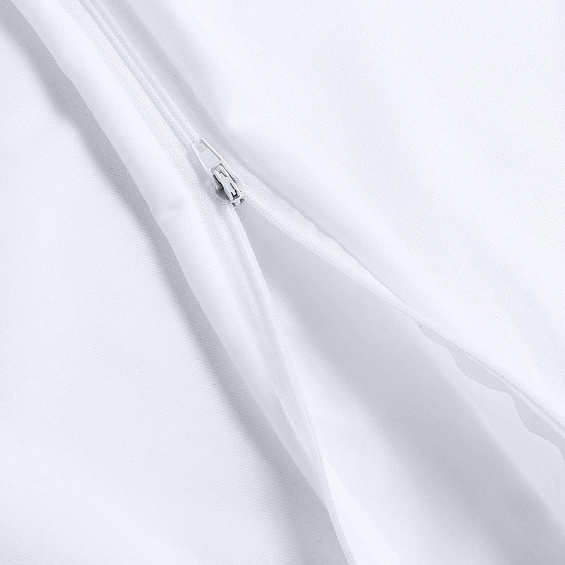 Waterproof Pillow Encasement 2 Pack Bed Bug Dust Mite Proof Machine Washable New