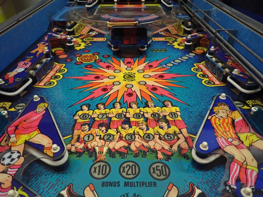 zaccaria Soccer Kings Pinball machine working project