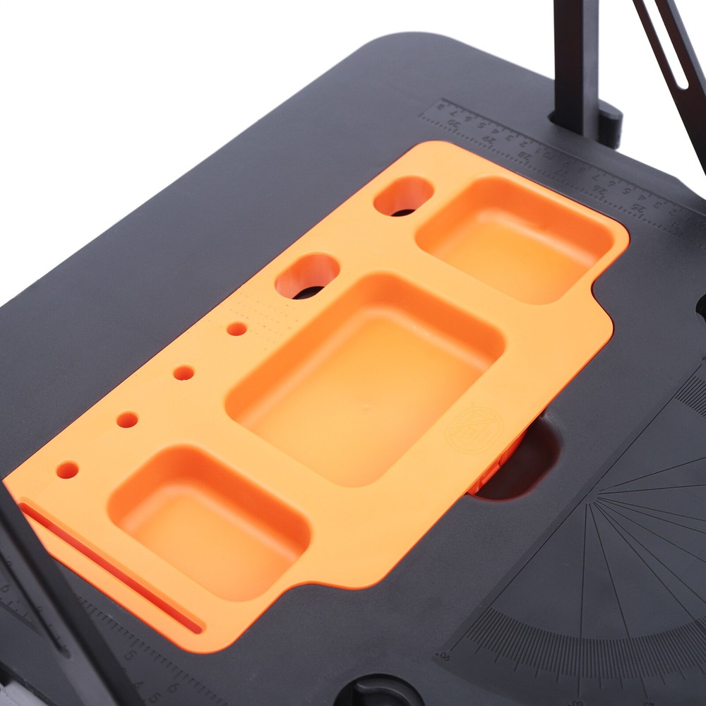 Portable Folding Work Table, 7-in-1 Workbench, Load Capacity 550lbs