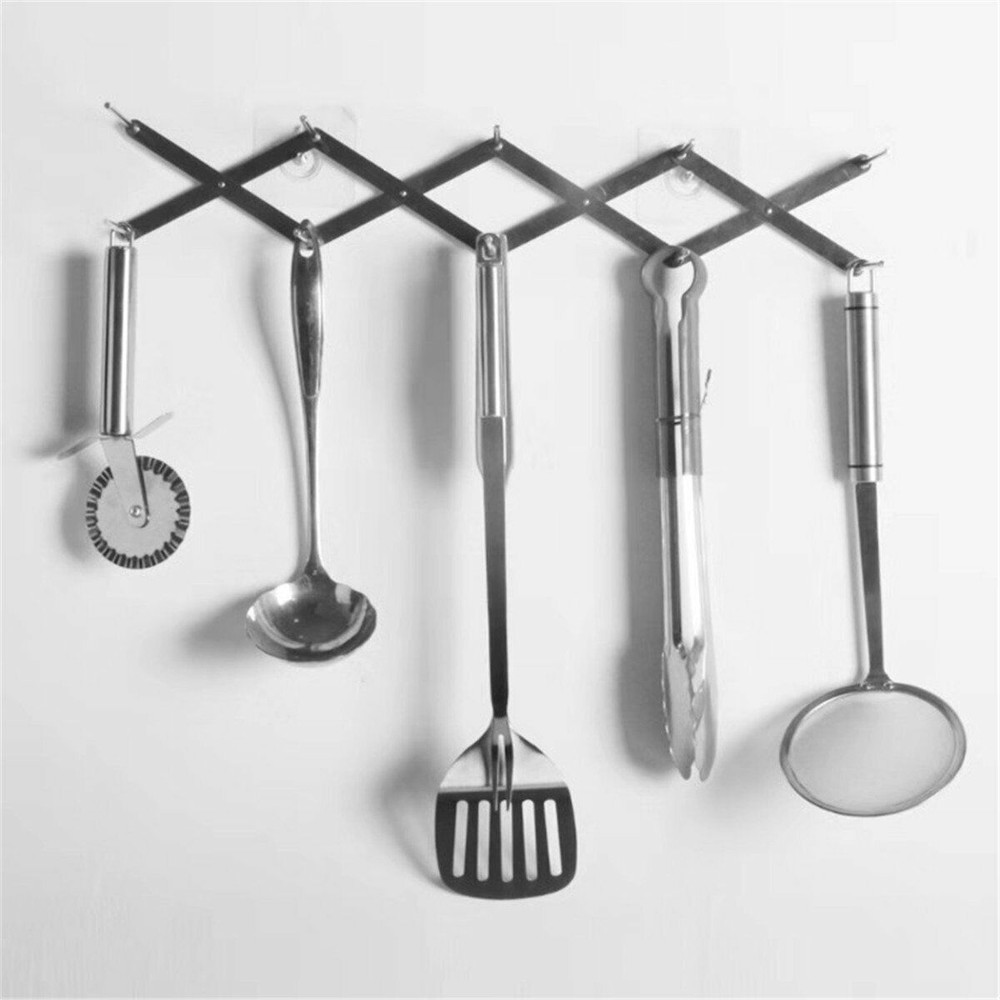 For SOUS VIDE Slow Cooker Cooking Telescopic Multi Function Storage Rack Divider