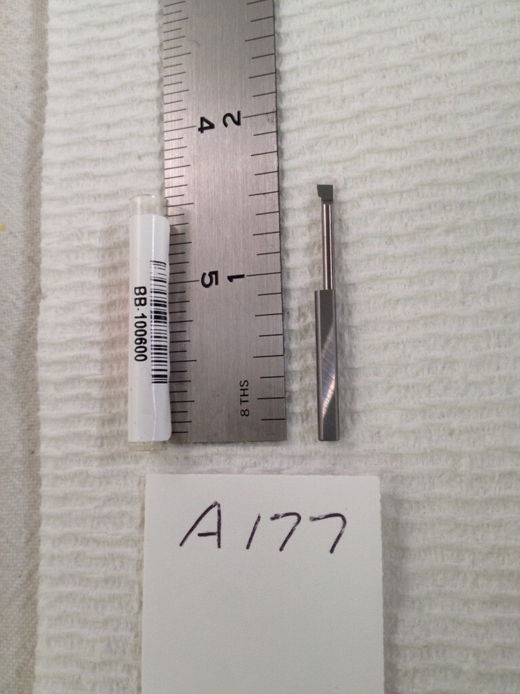 1 NEW MICRO 100 SOLID CARBIDE BORING BAR.   BB-100600.  USA MADE {A177}