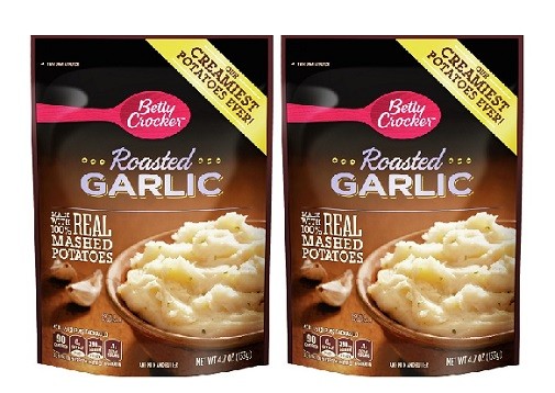 Betty Crocker Roasted Garlic Mashed Potatoes 2 Pack
