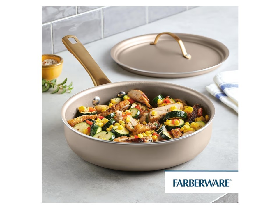Farberware Radiant 2.75qt Nonstick Covered Saute Pan