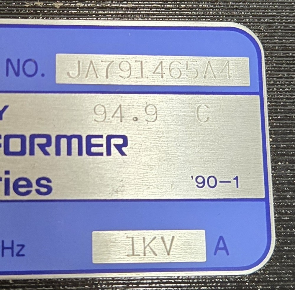 SWALLOW V-SERIES TRANSFORMER JA791465A4.