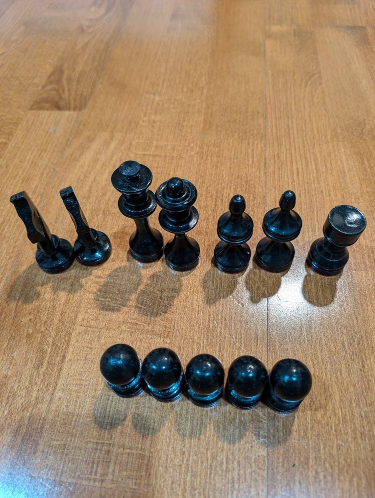 Soviet USSR chess, 11,5"×11,5"