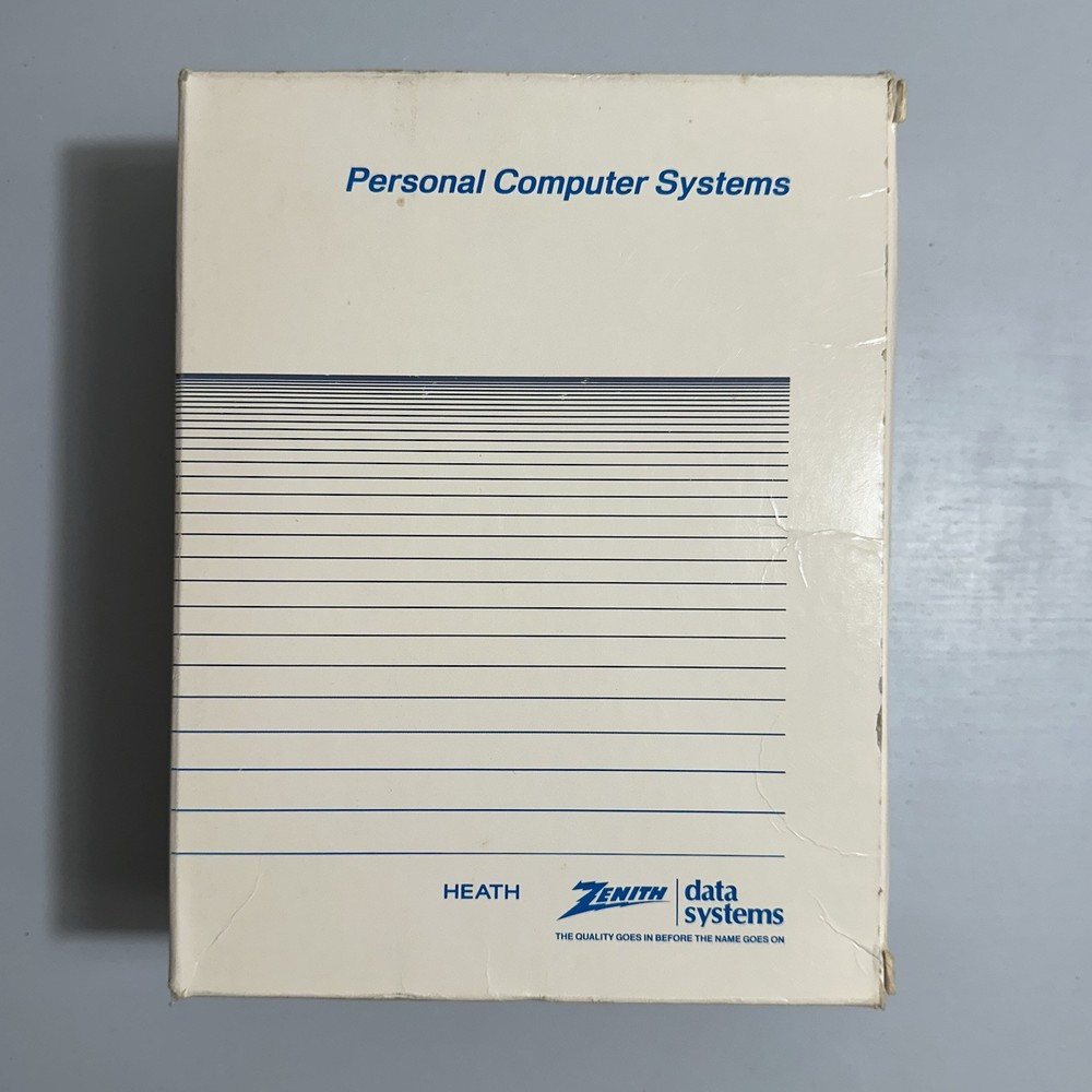 Zenith Data Systems Heath Computer Microsoft PASCAL Compiler MS-DOS Software