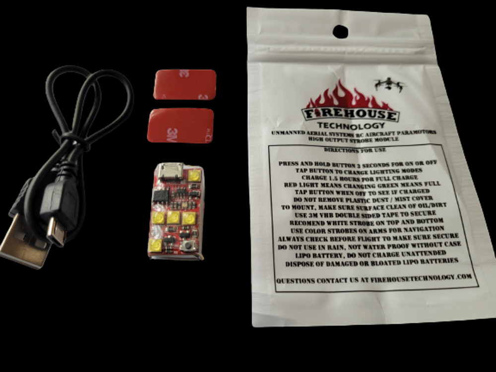 MICRO WHITE  DRONE STROBE NAVIGATION LIGHT