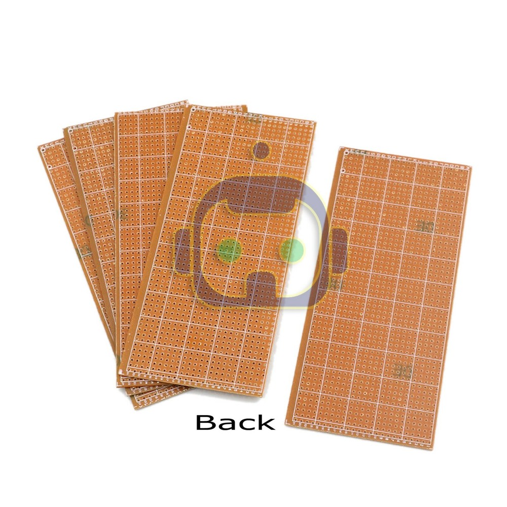 3 PC Single Sided PCB Circuit Proto Perf Board FR 6.5x14.5cm