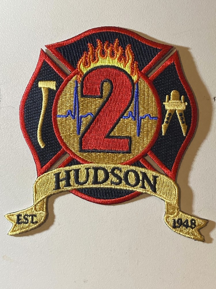 Hudson Fire Department Patch
