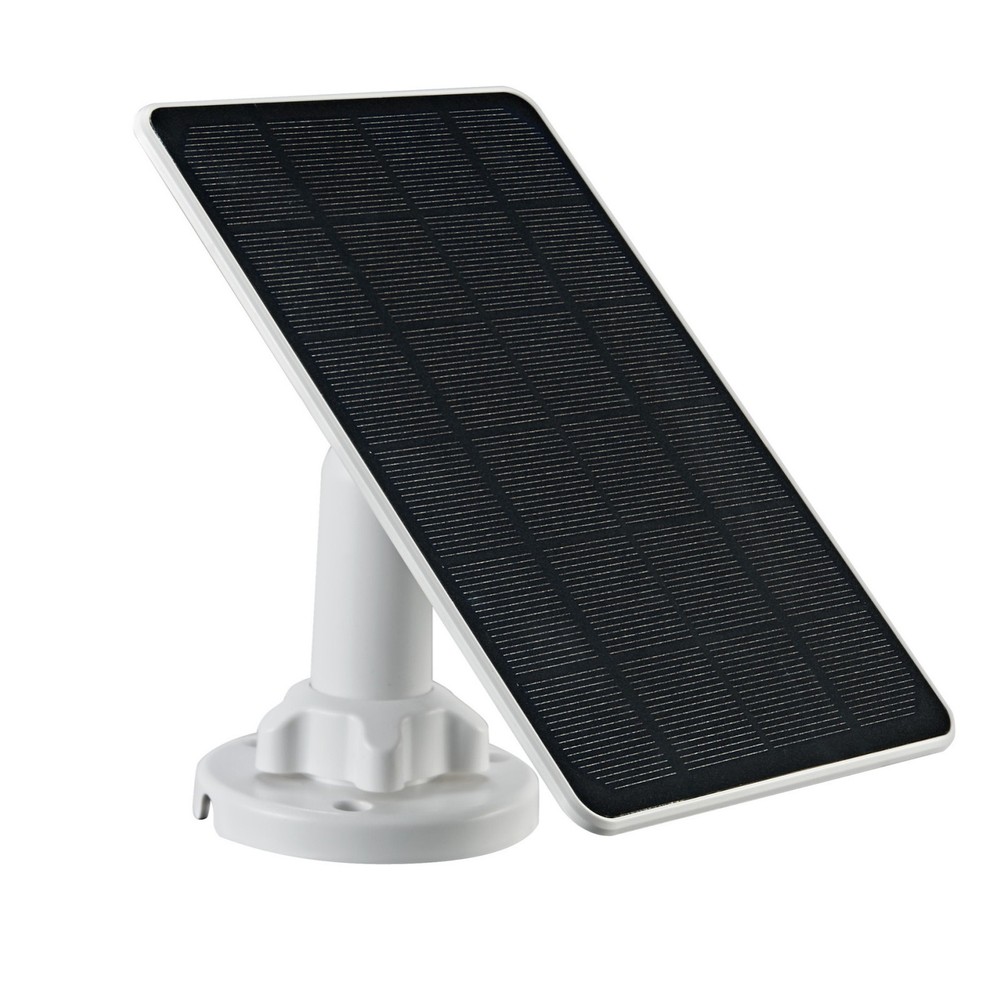 Designed-3-In-1 Solar Panel for Ring Spotlight Security Cam Battery Charger
