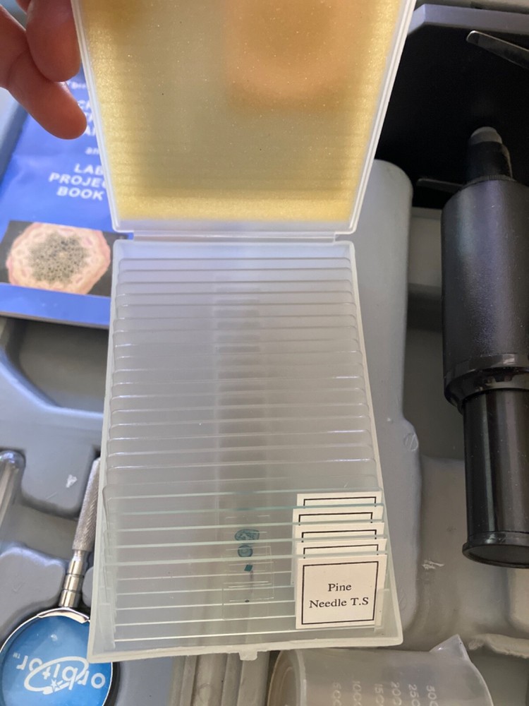 VINTAGE MICROSCOPE Orbitor OR 200XL W/ BOX. PREOWNED.