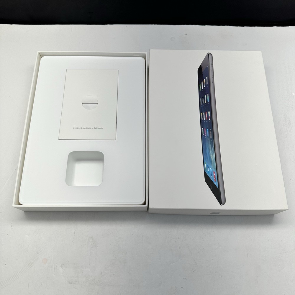 Apple iPad Air Black 2013 A1475 Empty Box Only