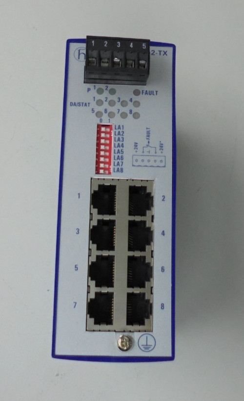 Hirschmann RS2-TX 8 Port Rail Switch