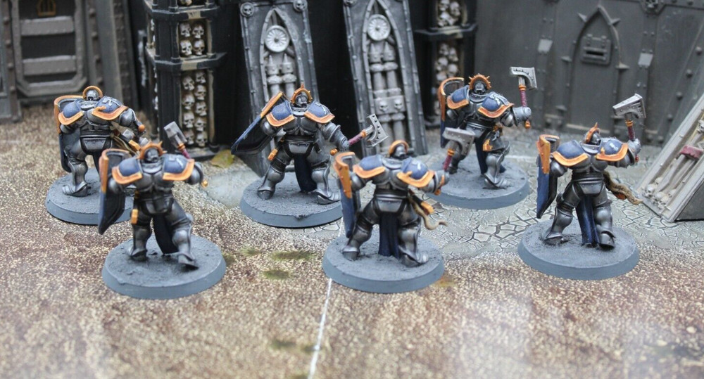 Stormcast Eternals 6x Silver Liberators, Painted, ID#1420