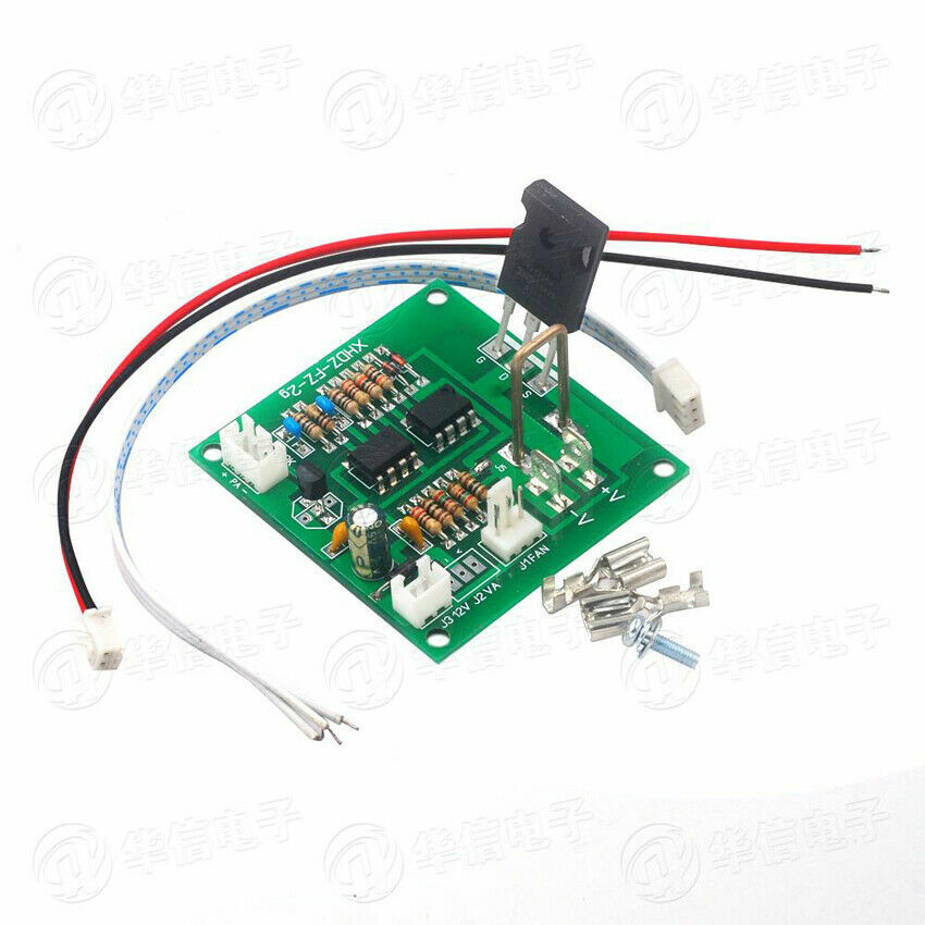 DC 1V-100V Constant Current Source Electronic Load Board 50W Max 10A Power Teste
