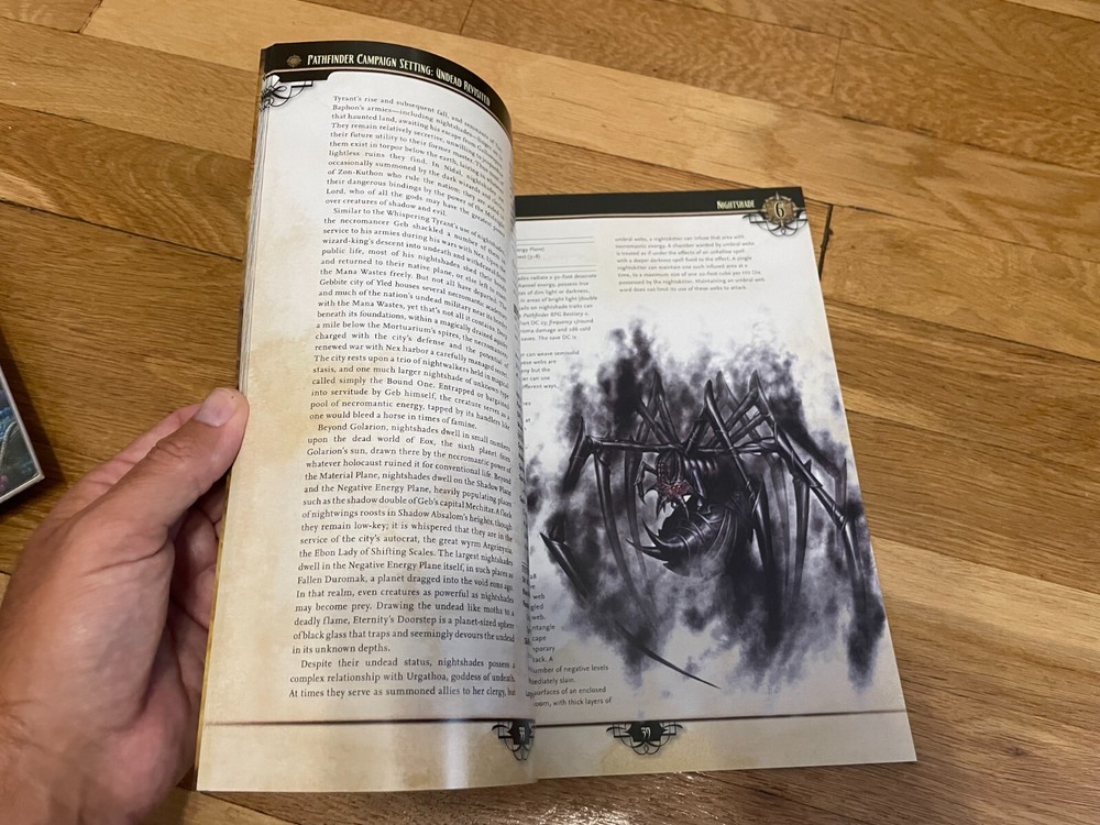 Pathfinder Campaign Setting Undead Revisited RPG D&D 3.5 D20