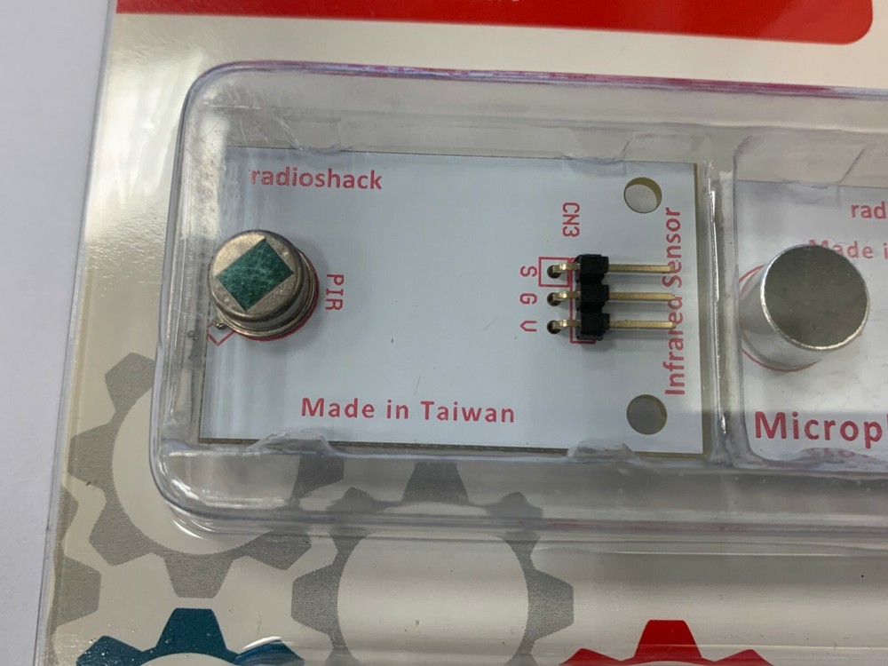 Radio Shack Optical Microphone IR Sensors Robotics Sensor Kit