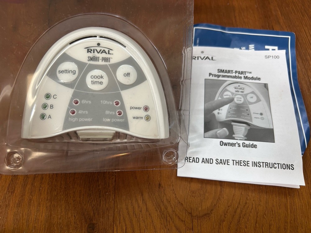 Rival Smart Part Programmable Module SP100 For Slow Cookers & Crock Pots TIMER